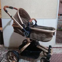 کالسکه و کریر  خارجی +  گهواره موزیکال + صندلی غذا|کالسکه و لوازم جانبی|رفسنجان, |دیوار