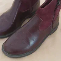 بوت چرم طبیعی مارک mersi mamaکاملا نو