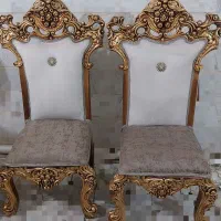 مبل سلطنتی با میز ودو عسلی در حد نو|مبلمان خانگی و میز عسلی|نهاوند, |دیوار