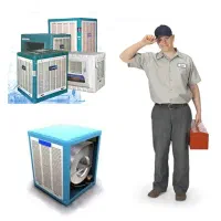 سرویس کولر آبی و اجرای برق ساختمان