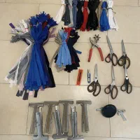 زیپ مخفی ۲۰ و ۵۰ سانت،قیچی،سوراخ زن، گیره خیاطی