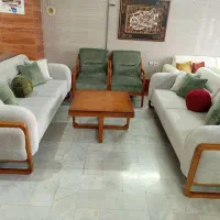 مبل ونوس ۸نفره  بهمراه میزوعسلی نقد و اقساط