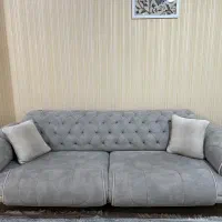 مبل راحتی چستر دو رنگ