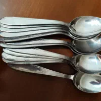 نعلبکی و قاشق استیل و قهوه خوری|ظروف سرو و پذیرایی|تهران, جیحون|دیوار