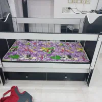 تخت و. تشک و راروعک و کریر. و پشه بند کودک