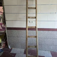 نردبان آهنی و چوبی تسمه دار و محافظ دار|ابزارآلات|زنجان, |دیوار