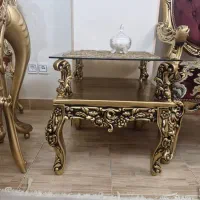 مبلمان ۹ نفره کلاسیک با پارچه ترک اصل|مبلمان خانگی و میز عسلی|تهران, شهرک آزادی|دیوار