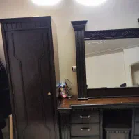 کمد و آیینه|مبلمان خانگی و میز عسلی|اصفهان, خلیل آباد|دیوار