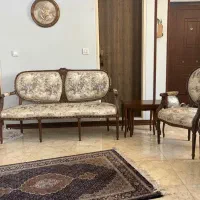 مبلمان انتیک ۷ نفره چوب راش|مبلمان خانگی و میز عسلی|تهران, پردیسان|دیوار