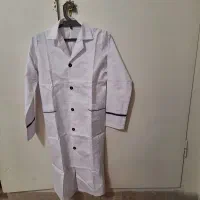 روپوش سفید پرستاری مناسب وزن ۵۰ تا ۵۵ کیلوگرم