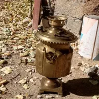 سماور قدیمی|کلکسیون اشیاء عتیقه|وزینه, |دیوار