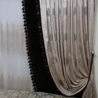 پرده درحد نو با کتیبه چوبی