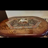 میز ناهارخوری ۴ نفره چوب گردو|میز و صندلی غذاخوری|تهران, نیروی دریایی|دیوار