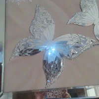 تابلو آینه ای با قاب آینه ای کار دست|تابلو، نقاشی، عکس|اسلام‌شهر, زرافشان|دیوار