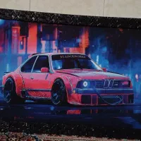 تابلو|ریسه و چراغ تزئینی|حمیدیا, |دیوار