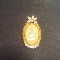 پلاک طلای زیبا علی