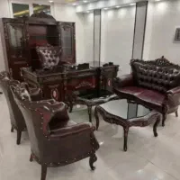 ست کامل دفتر کار کلاسیک سندرا،مبلمان،میز اداری