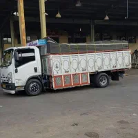 باربری خاور  تک ایسوزو نیسان جفت تریلی سراسری