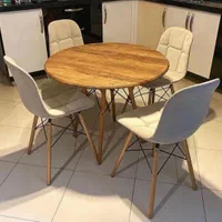 میز و صندلی مانلیا پارچه ترک مدرن کم جا|میز و صندلی غذاخوری|تهران, شهید رجایی|دیوار