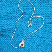 گردنبند نقره زنانه گردنبند یاقوت|جواهرات|نوشهر, |دیوار