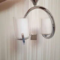 لوستر دوشاخه|لوستر و چراغ آویز|فردیس, داوری|دیوار