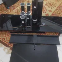 میز تلویزیون شیشه ایی