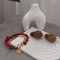 دستبند سنگی چرم و عناصر|بدلیجات|مشهد, چهارچشمه|دیوار