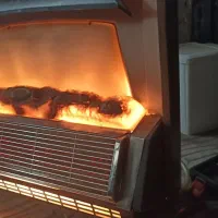 بخاری برقی شومینه نایاب