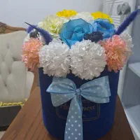 باکس گل آبی