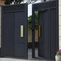 ساخت درب فلزی پارکینگ، حیاط، پنجره و فریم پنجره