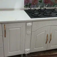 فروش کابینت همراه با سینگ .هود .گاز .شیر