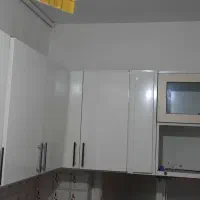 کابینت فلز دسته چوبی