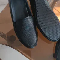 کفش چرم مصنویی