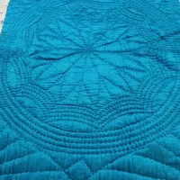 پتو لحاف دست دوز نو|رختخواب، بالش، پتو|لاهیجان, شهرک سلمان فارسی|دیوار