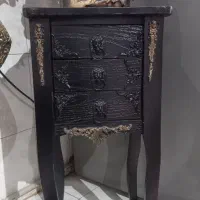 میزتلفن ۳کشو بامجسمه