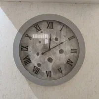 تابلو ساعت و ماه ( شیشه دار ) کد 1|ساعت دیواری و تزئینی|دلیجان, |دیوار