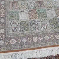 فرش ابریشم خشتی