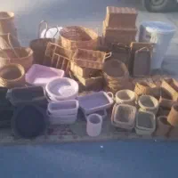 سبد های حصیری