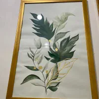 تابلو نقاشی کار دست ورق طلا|تابلو، نقاشی، عکس|مشهد, ثامن|دیوار