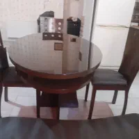 ناهارخوری ۶نفرهاز چوب راش بدون خط وخش|میز و صندلی غذاخوری|کهریزک, |دیوار