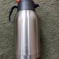 فلاسک استیل بزرگ ۲ لیتری|ظروف نگهدارنده، پلاستیکی، یک‌بارمصرف|اردبیل, |دیوار