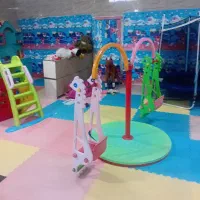 فروش تاب زرافه و دیوارپوش خانه بازی