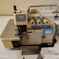 چرخ خیاطی سردوز سه نخ کینگتکس مدل SH-6000