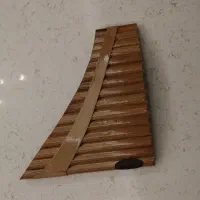 پن فلوت حرفه ای ۱۵ لوله بامبو کمربند دار ...