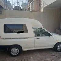 پراید وانت لاینر پاششی با باربند مسقف