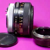 لنز کنون 55 fd|دوربین عکاسی و فیلمبرداری|تهران, تهرانسر غربی|دیوار