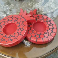 جا شمعی زیر لیوانی