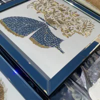 تابلو سه تیکه ایینه ایی لوکس|تابلو، نقاشی، عکس|زاهدان, |دیوار