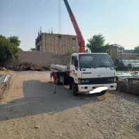 جرثقیل کفی شبانه روزی ۳تن با نازلترین قیمت