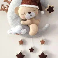 انواع آویز تخت سیسمونی  .کوسن .دیوارکوب